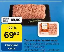 Tesco Tesco Kuřecí mleté maso nabídka