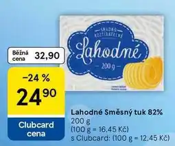 Tesco Lahodné Směsný tuk 82% nabídka