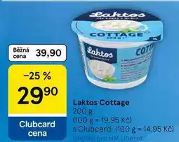 Tesco Laktos Cottage nabídka