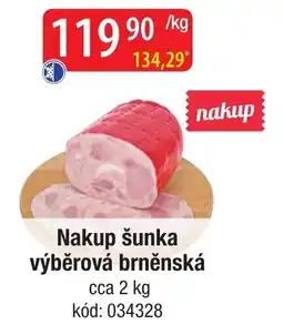 Qanto Nakup šunka výběrová brněnská nabídka