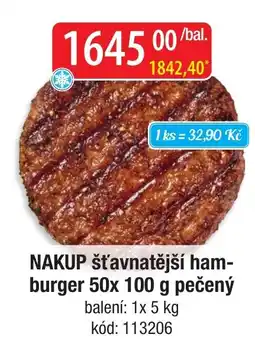 Qanto Nakup šťavnatější hamburger nabídka