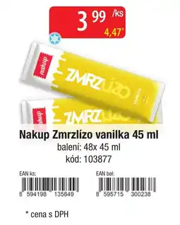 Qanto Nakup Zmrzlizo vanilka nabídka