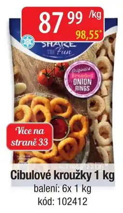 Qanto Shake the Fun Cibulové kroužky nabídka