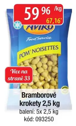 Qanto Aviko bramborové kroky nabídka