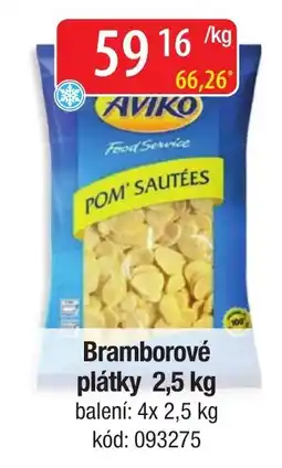 Qanto Aviko bramborové plátky nabídka