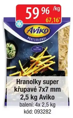 Qanto Aviko Hranolky super křupavé 7x7 mm nabídka