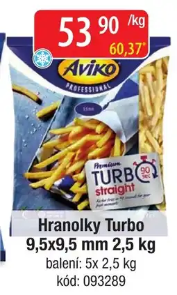 Qanto Aviko Hranolky Turbo nabídka
