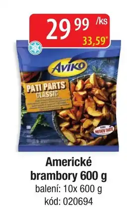 Qanto Aviko americké brambory nabídka