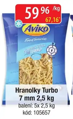 Qanto Aviko Hranolky Turbo nabídka
