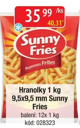 Qanto Hranolky Sunny Fries nabídka