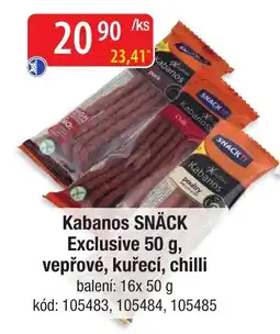 Qanto Kabanos SNÄCK nabídka
