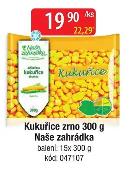 Qanto Naše zahrádka Kukuřice nabídka