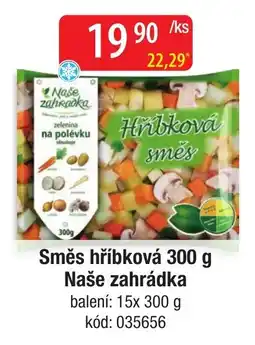 Qanto Naše zahrádka hřibková směs nabídka