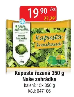Qanto Naše zahrádka kapusta řezaná nabídka