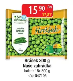 Qanto Naše zahrádka Hrášek nabídka