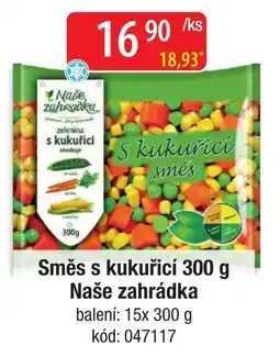 Qanto Naše zahrádka Směs s kukuřicí nabídka