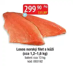 Qanto Losos norský filet s kůží nabídka