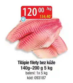 Qanto Tilápie filety bez kůže nabídka