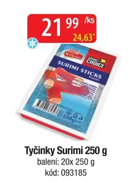 Qanto Surimi Choice tyčinky surimi nabídka