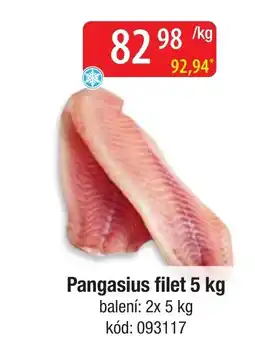 Qanto Pangasius filet nabídka