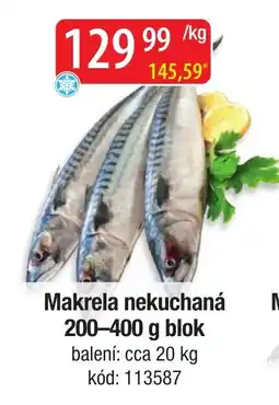Qanto Makrela nekuchaná nabídka