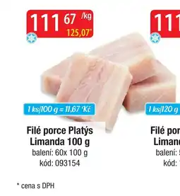 Qanto Filé porce Platýs Limanda nabídka