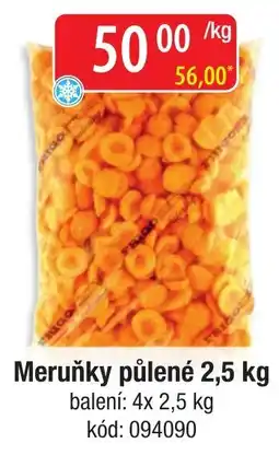Qanto Meruňky půlené nabídka