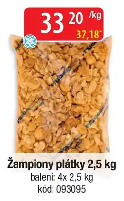 Qanto Žampiony plátky nabídka