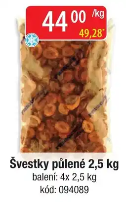 Qanto Švestky půlené nabídka