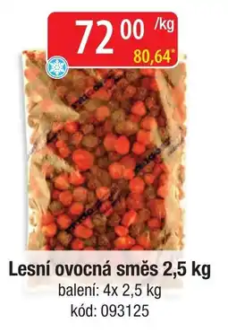Qanto Lesní ovocná směs nabídka