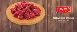 Qanto Kostky hovězí chlazené nabídka