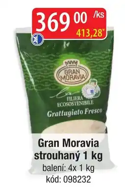 Qanto Gran Moravia strouhaný nabídka