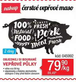 Qanto čerstvé vepřové maso nabídka