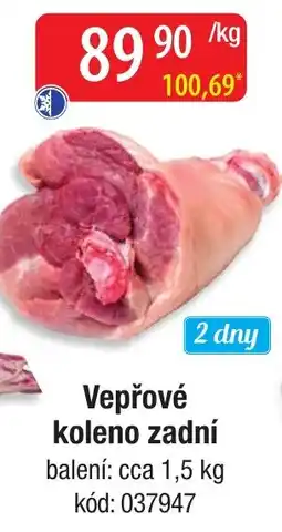 Qanto Vepřové koleno zadní nabídka