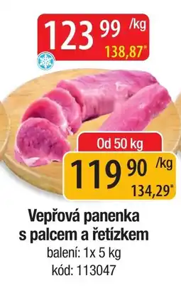 Qanto Vepřová panenka s palcem a řetízkem nabídka