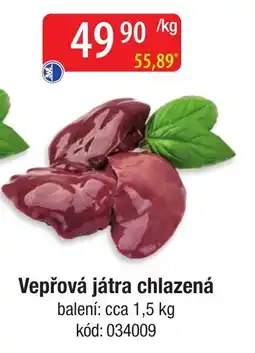 Qanto Vepřová játra chlazená nabídka