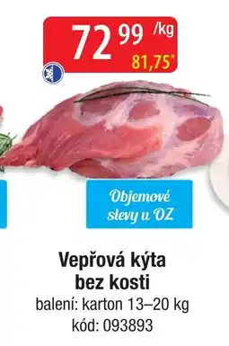 Qanto Vepřová kýta bez kosti nabídka