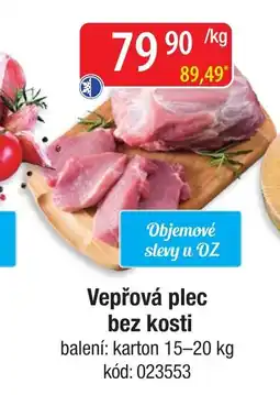 Qanto Vepřová plec bez kosti nabídka