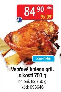 Qanto Sous Vide vepřové kolenové gril. s kostí nabídka