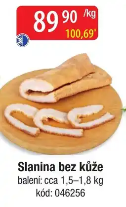 Qanto Slanina bez kůže nabídka