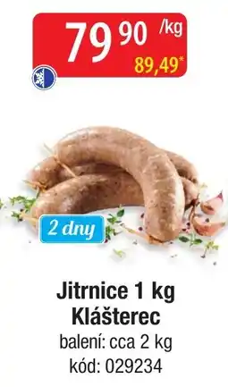Qanto Klášterec Jitrnice nabídka