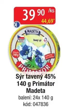Qanto Madeta sýr tavený 45% nabídka