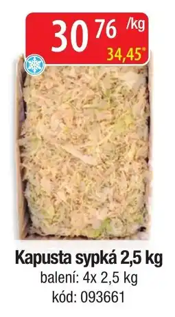 Qanto Kapusta sypká nabídka