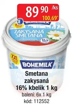 Qanto Bohemilk smetana zakysaná nabídka