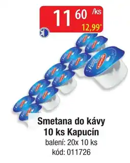 Qanto Kapucín Smetana do kávy nabídka
