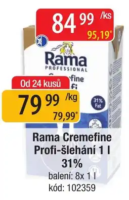 Qanto Rama Cremefine Profi-šlehání nabídka
