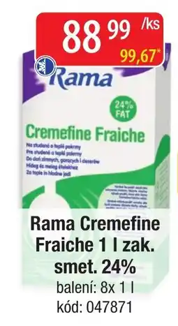Qanto Rama Cremefine Fraiche nabídka