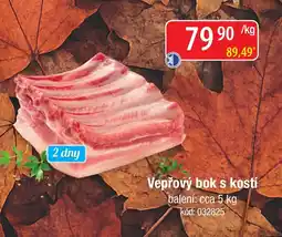 Qanto Vepřový bok s kostí nabídka