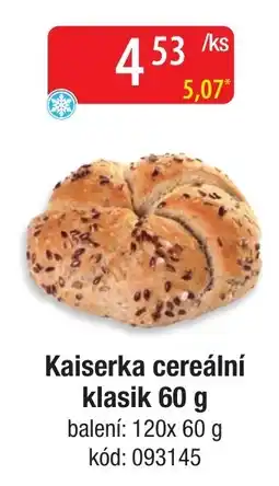 Qanto Kaiserka cereální klasik nabídka