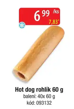 Qanto Hot dog rohlík nabídka